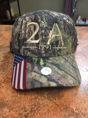 2nd Amendment Embroidered Cap