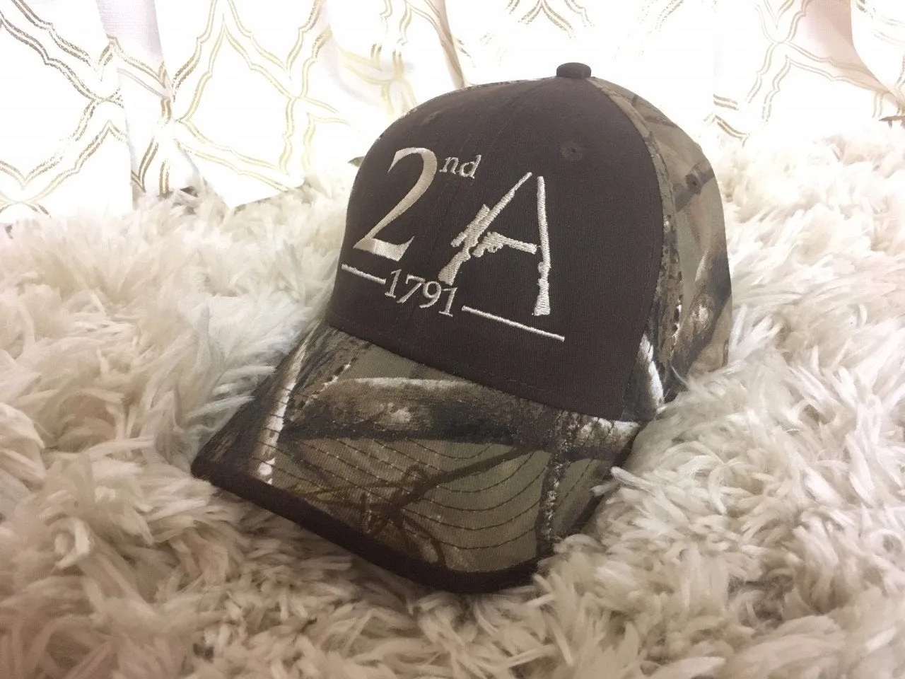 2nd Amendment Embroidered Cap