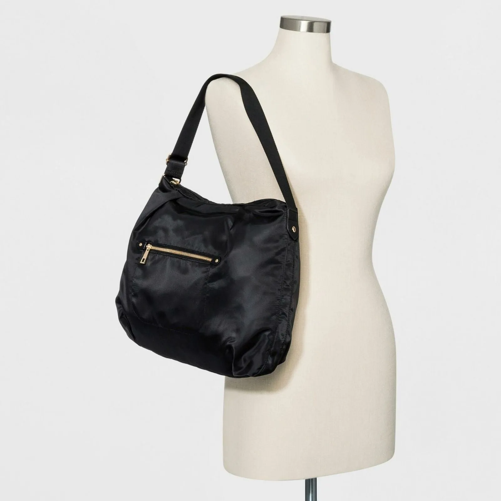 A New Day Nylon Medium Hobo Handbag