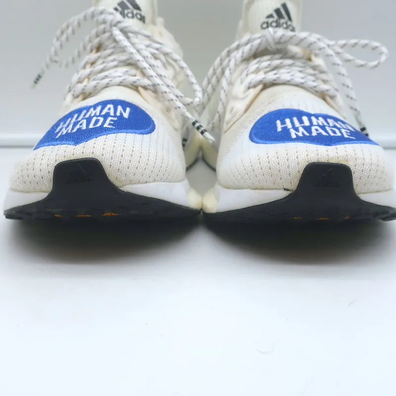 Adidas Human Made x Solar Hu Glide Blue Heart Sneakers White Size 7