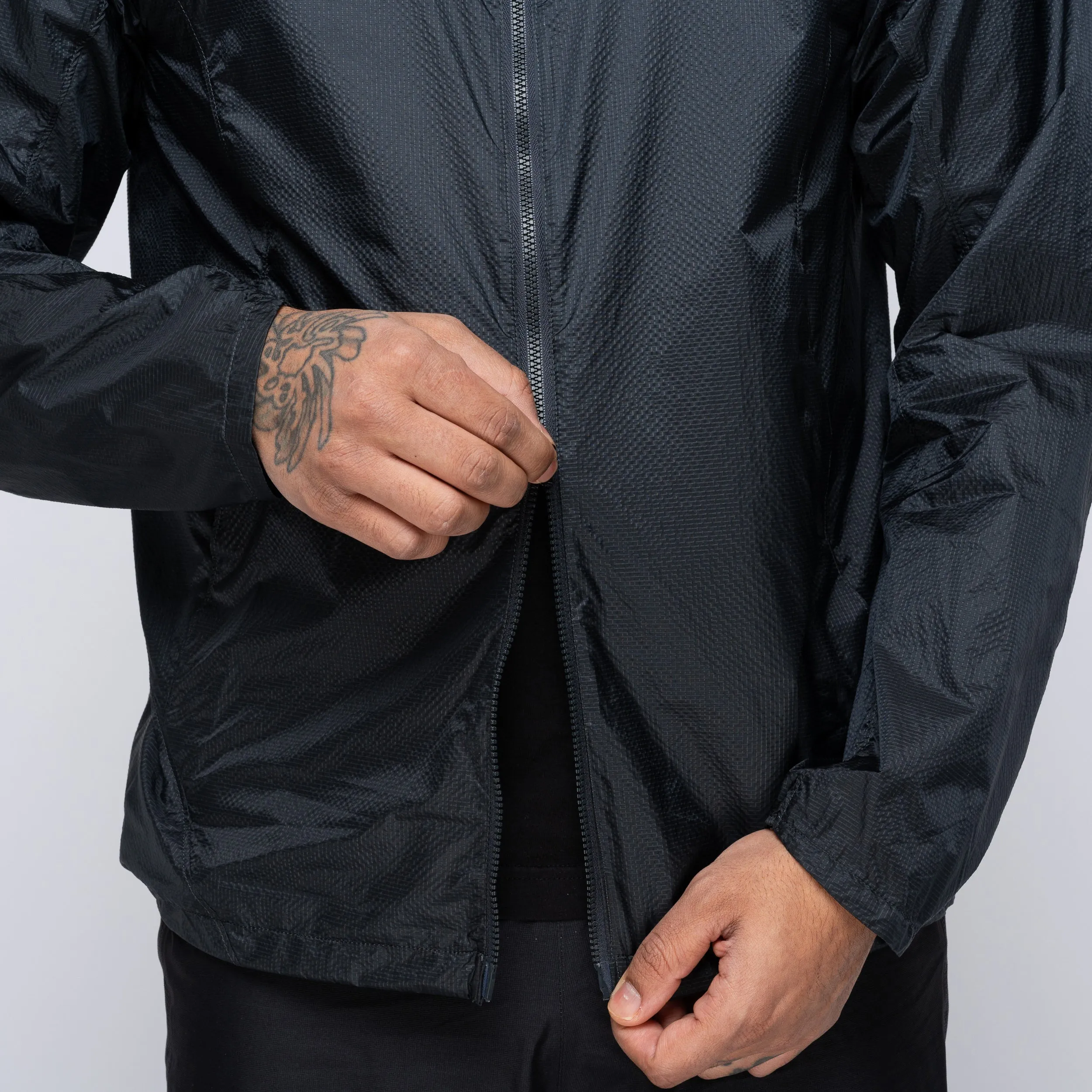 Airly Shell Packable Wind Jacket Wolf Grey GM15103