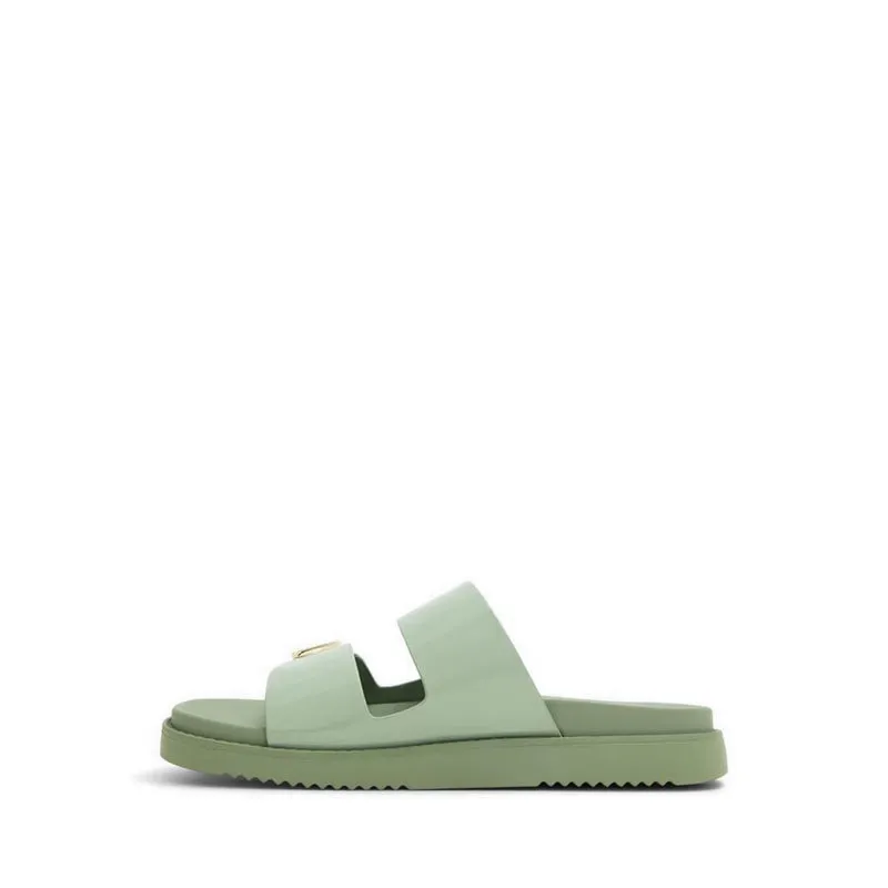 Alessie Flat Sandals - Green