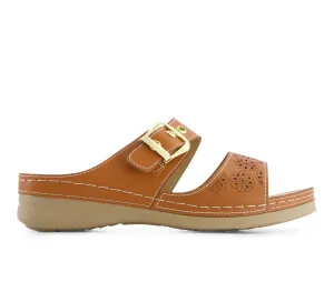 Andrea Women's Double Strap Comfort Sandals 65595