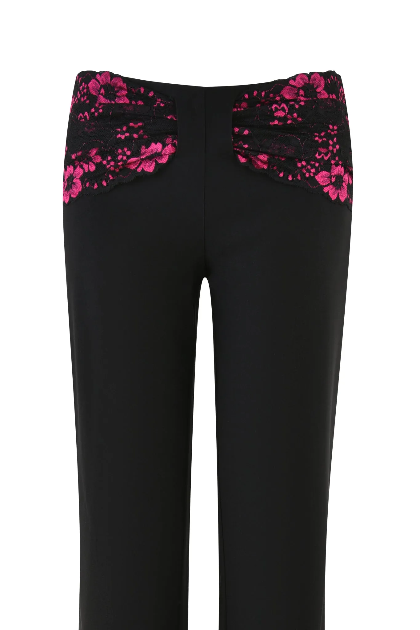 ANGELINA PANT - BLACK : LACE