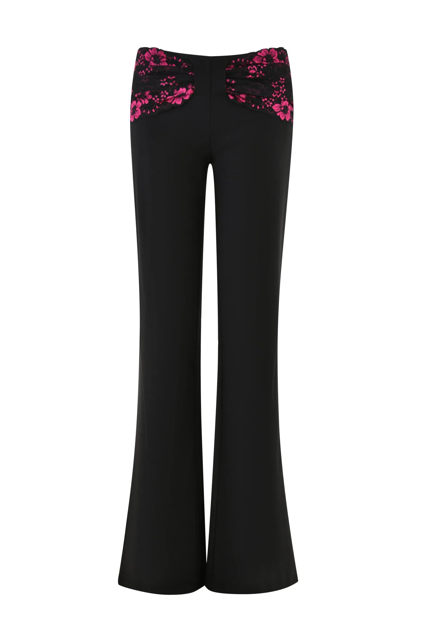 ANGELINA PANT - BLACK : LACE