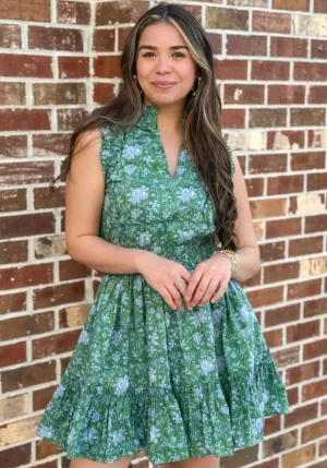 Anna Cate - Morgan Dress - Lotus Garden