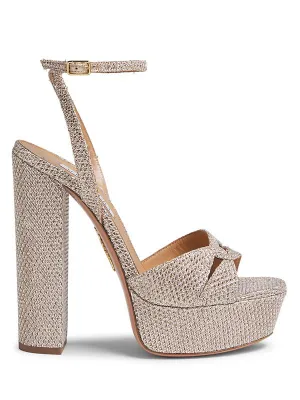 Aquazzura Sinner Plateau 140MM Sandals