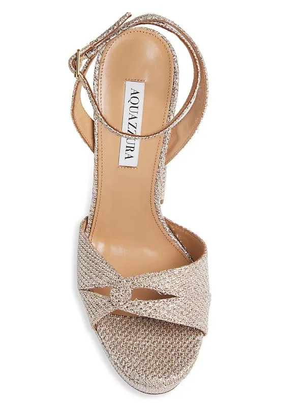 Aquazzura Sinner Plateau 140MM Sandals
