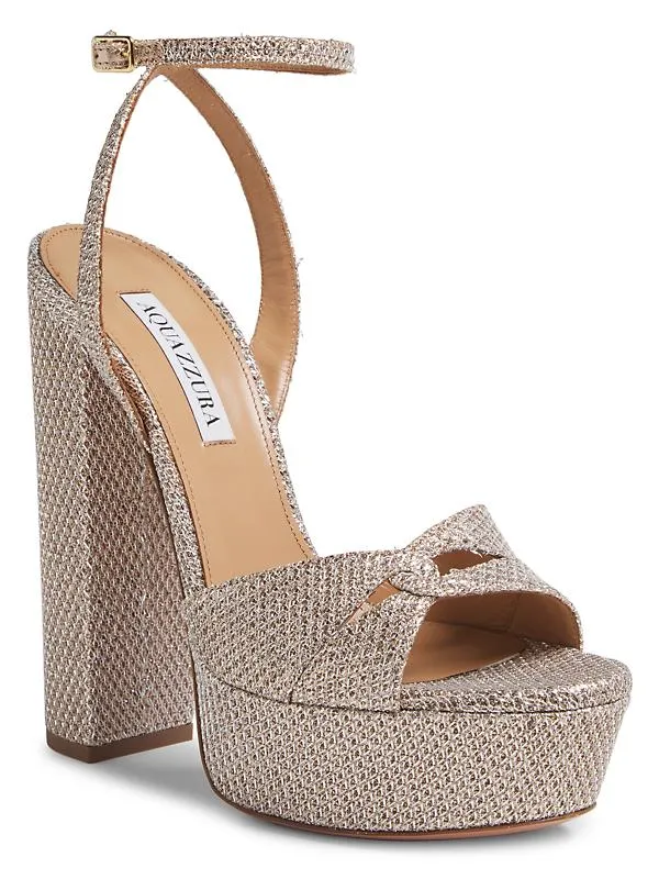 Aquazzura Sinner Plateau 140MM Sandals