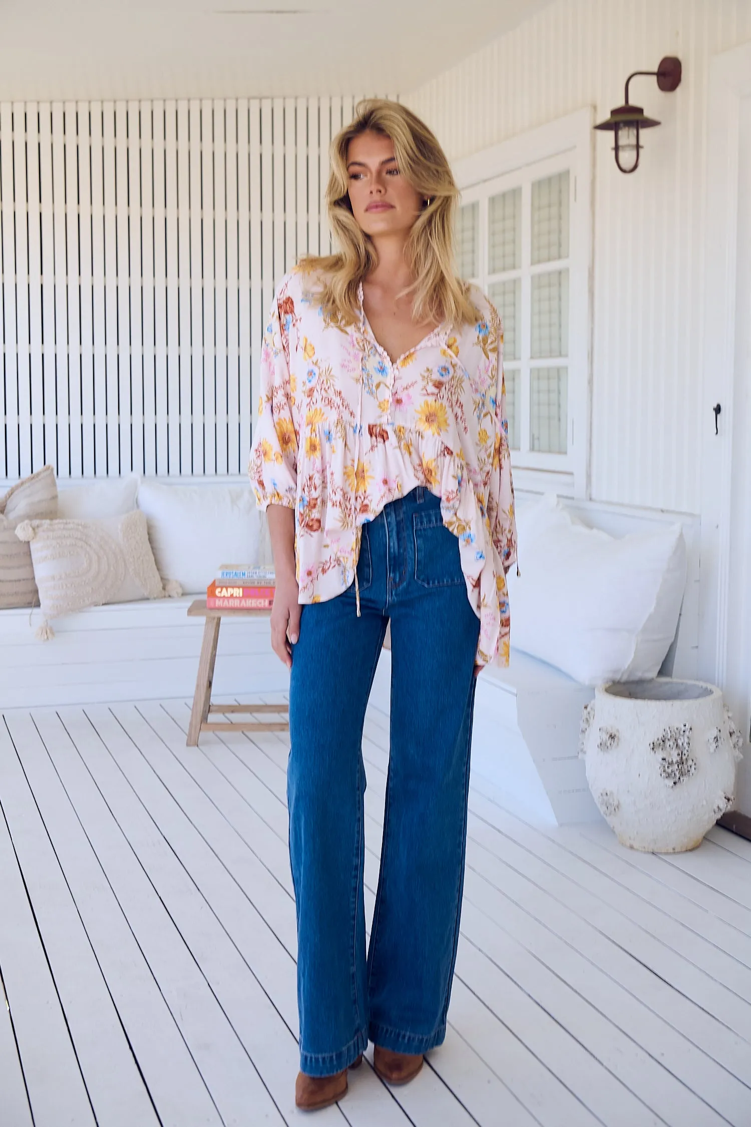 Bambalina Print Chloe Top