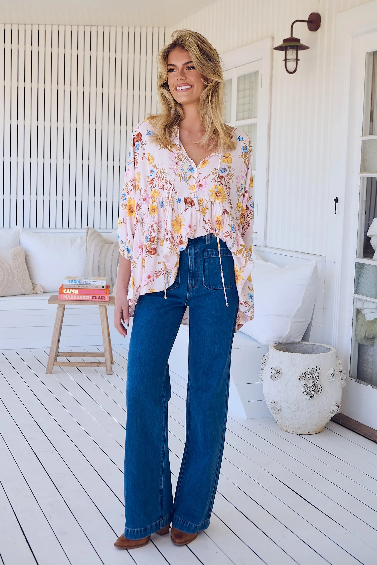 Bambalina Print Chloe Top