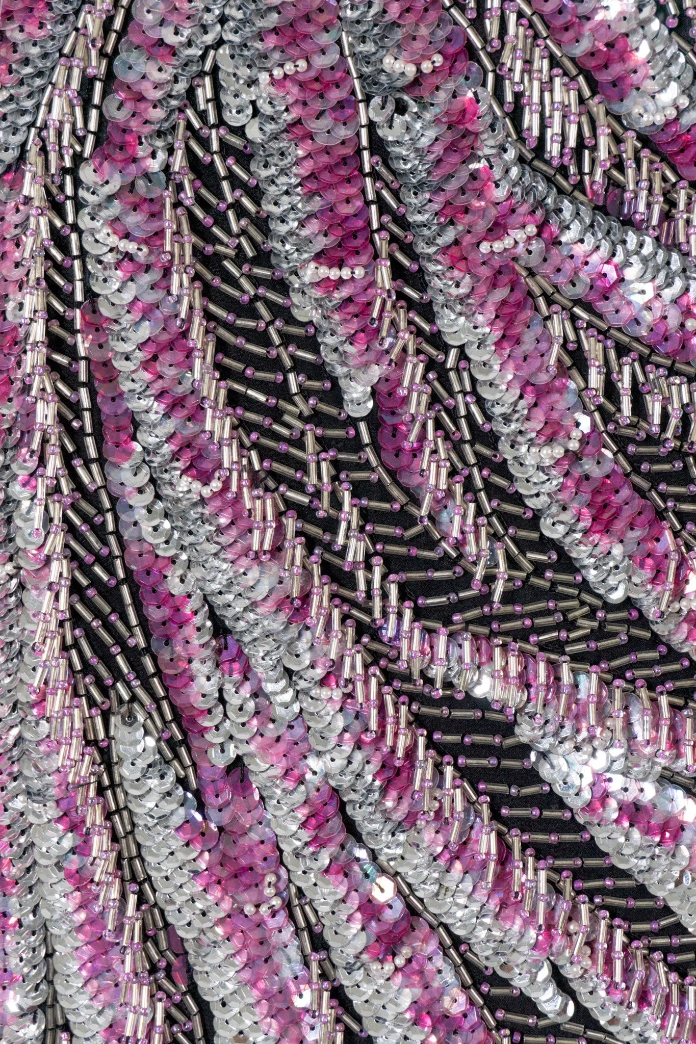 Beaded Pink Flamingo Top