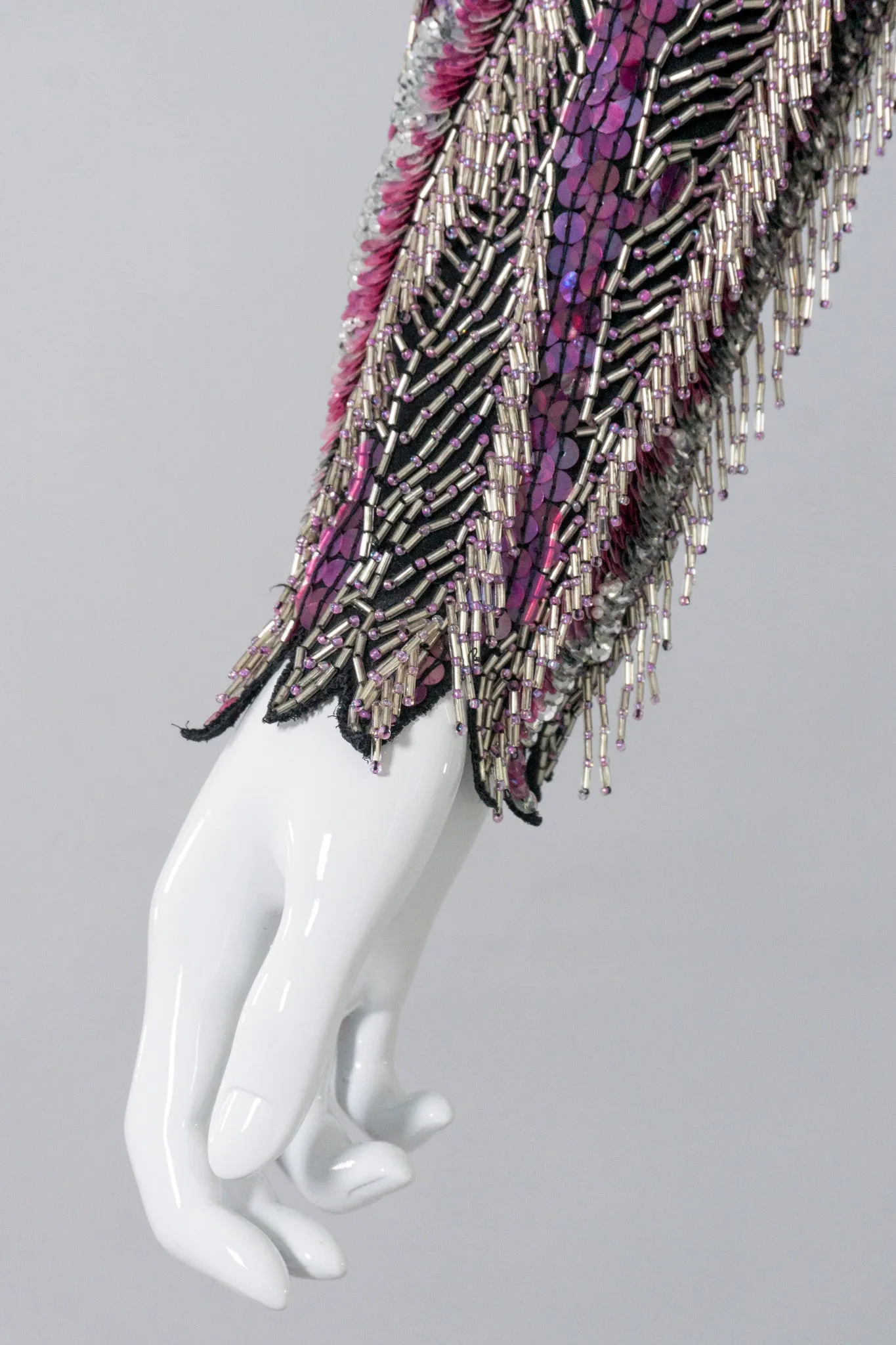 Beaded Pink Flamingo Top