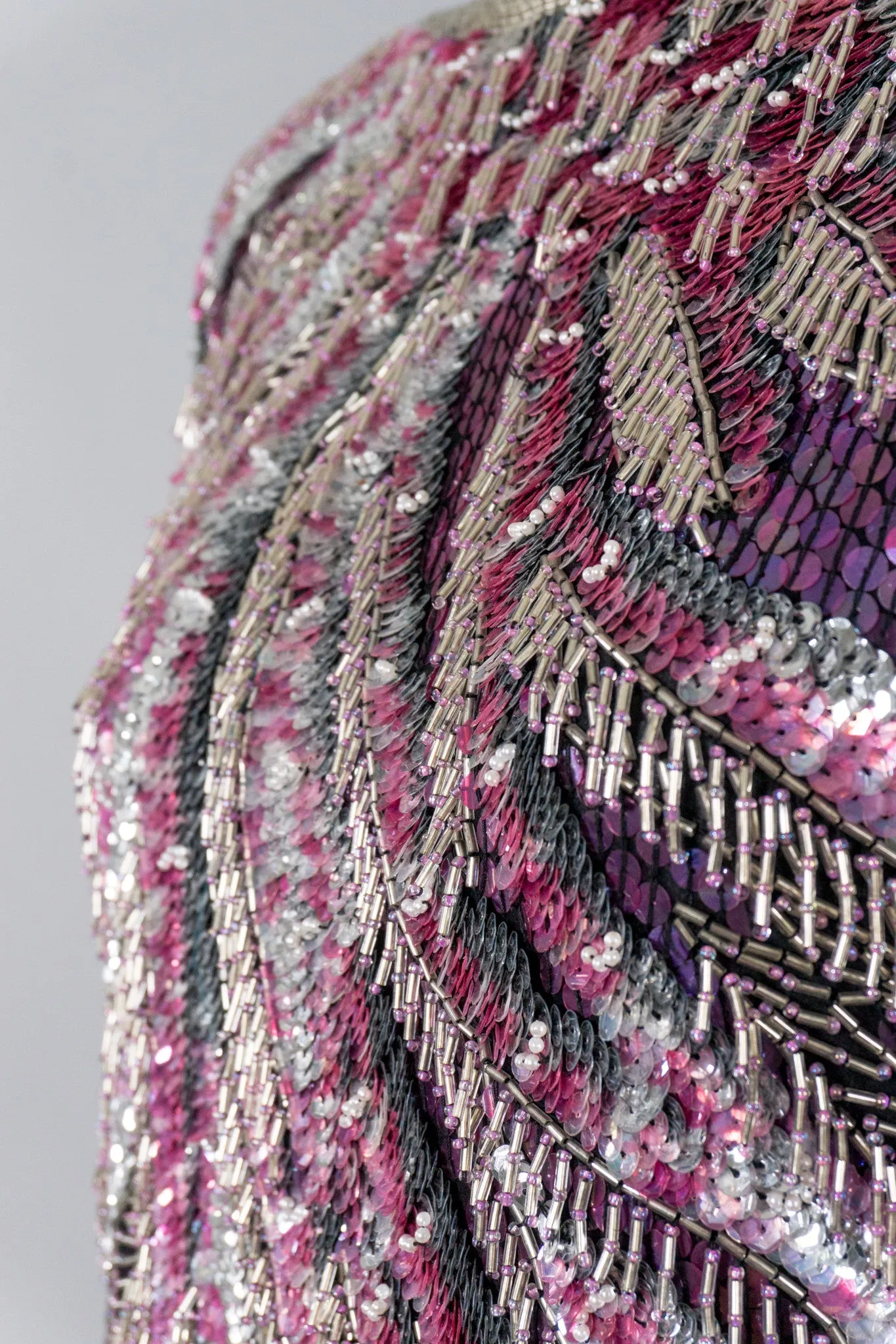 Beaded Pink Flamingo Top