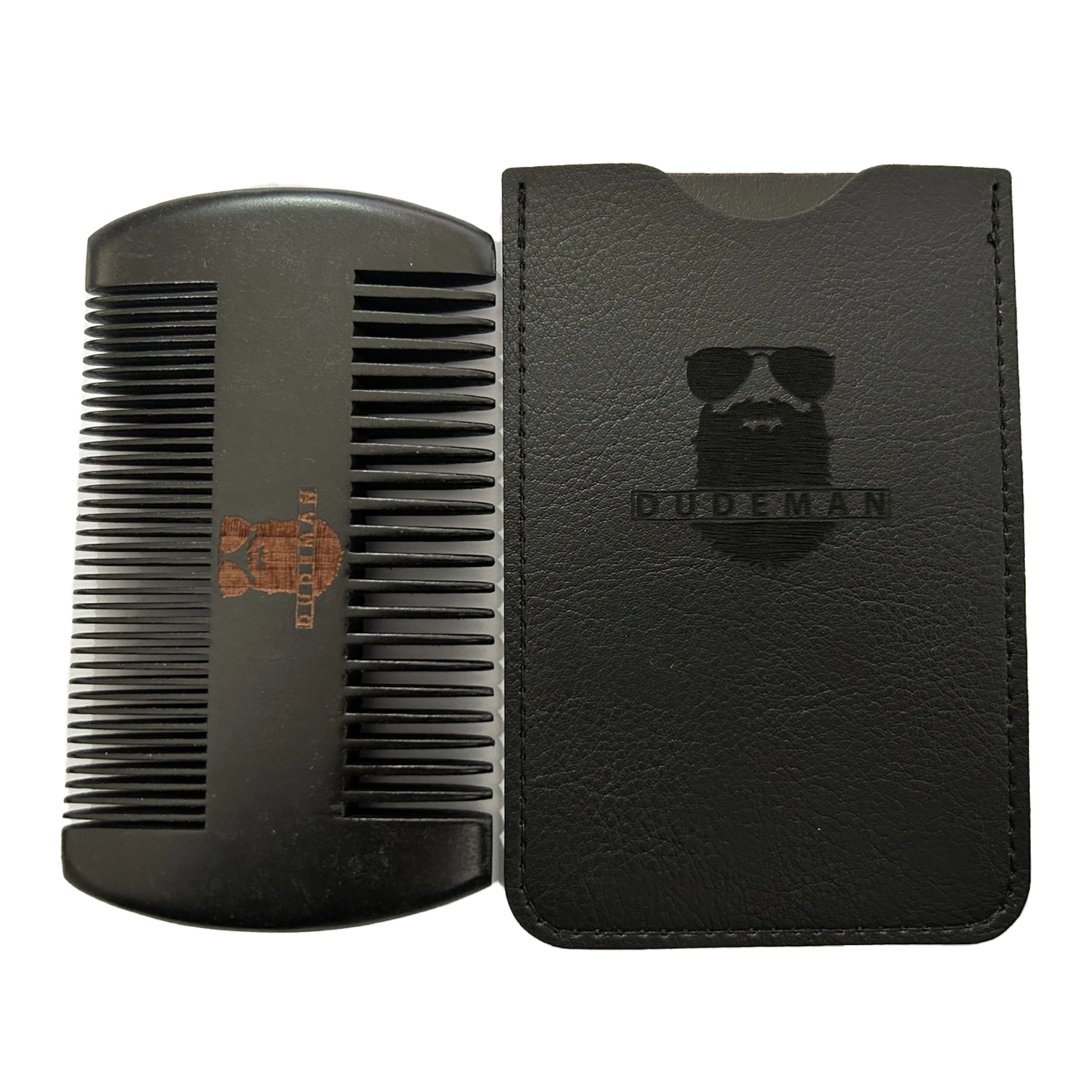 Beard Comb & Leather Case