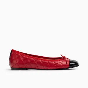 Belle Quilted Ballet Flat