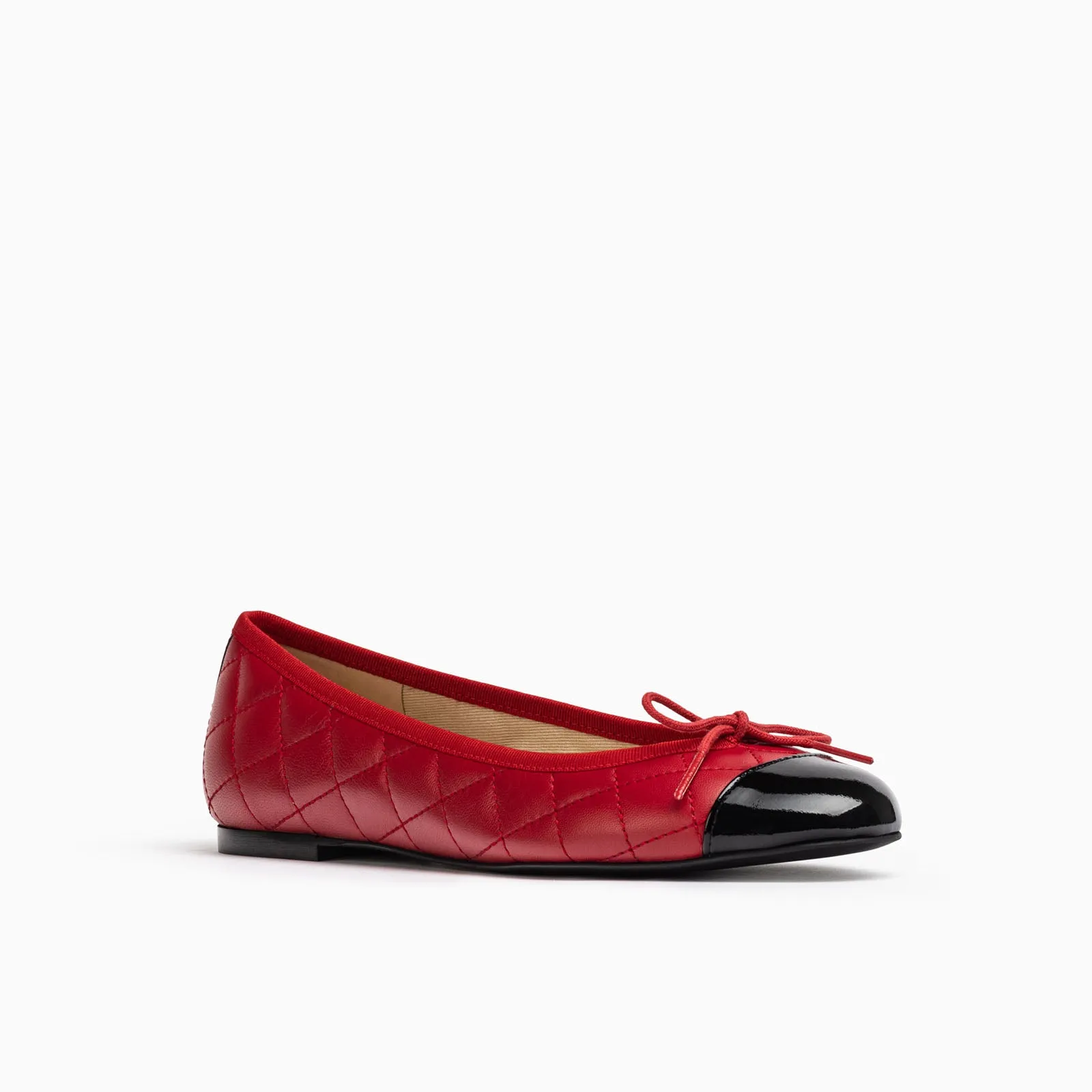 Belle Quilted Ballet Flat