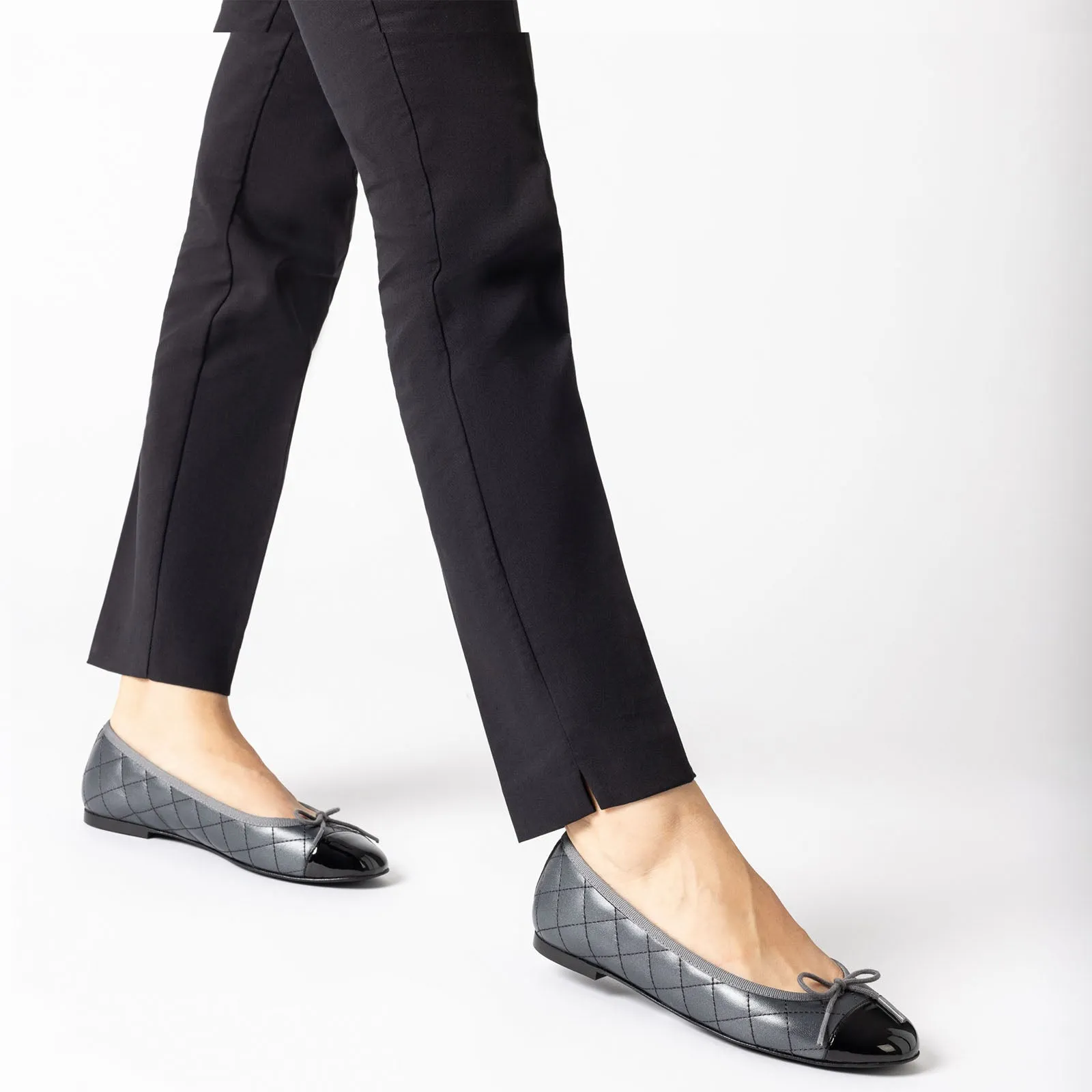 Belle Quilted Ballet Flat
