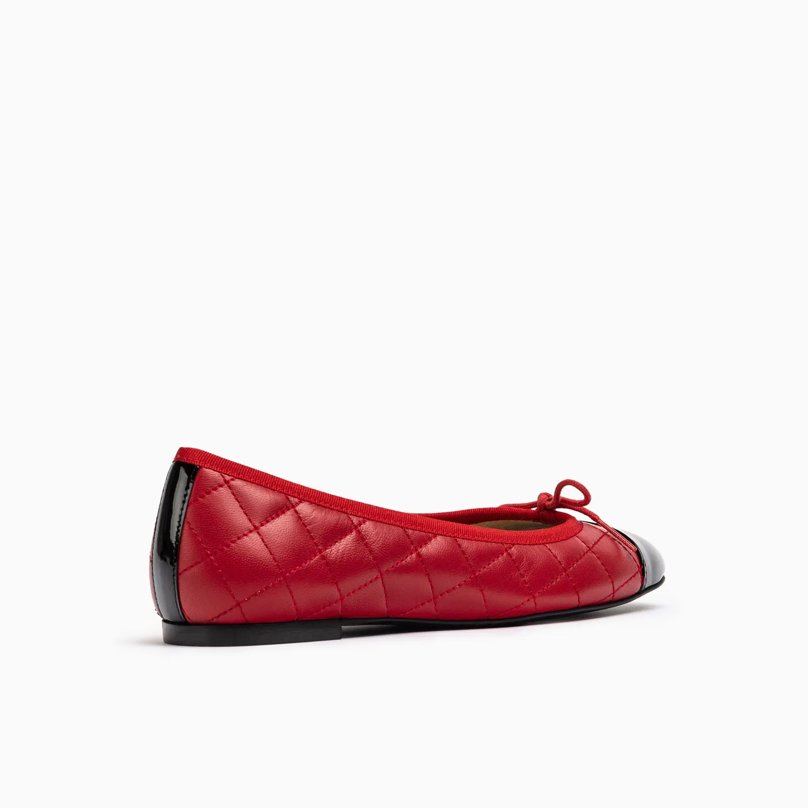 Belle Quilted Ballet Flat