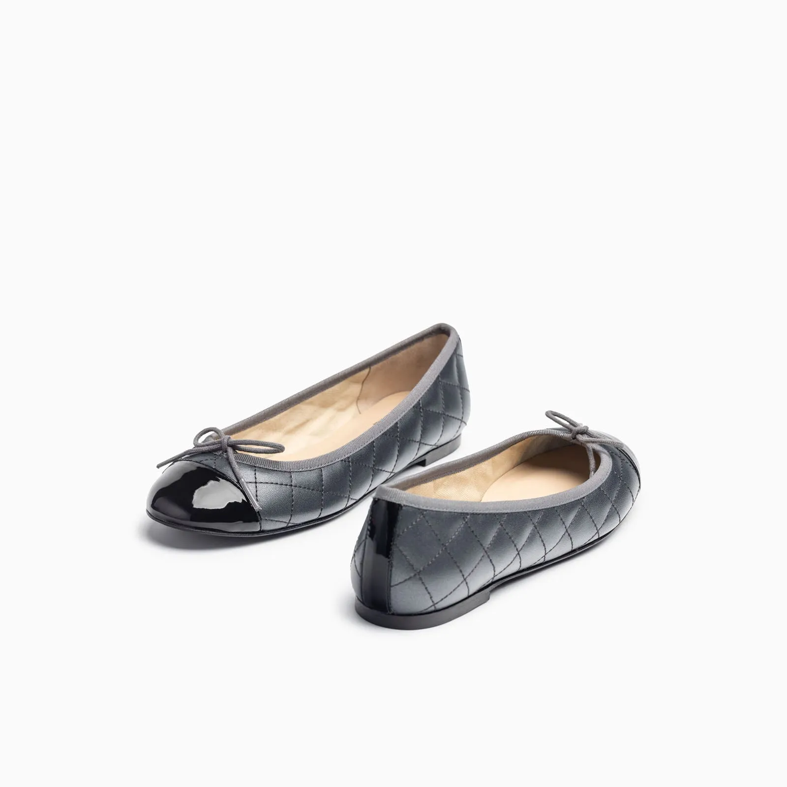 Belle Quilted Ballet Flat