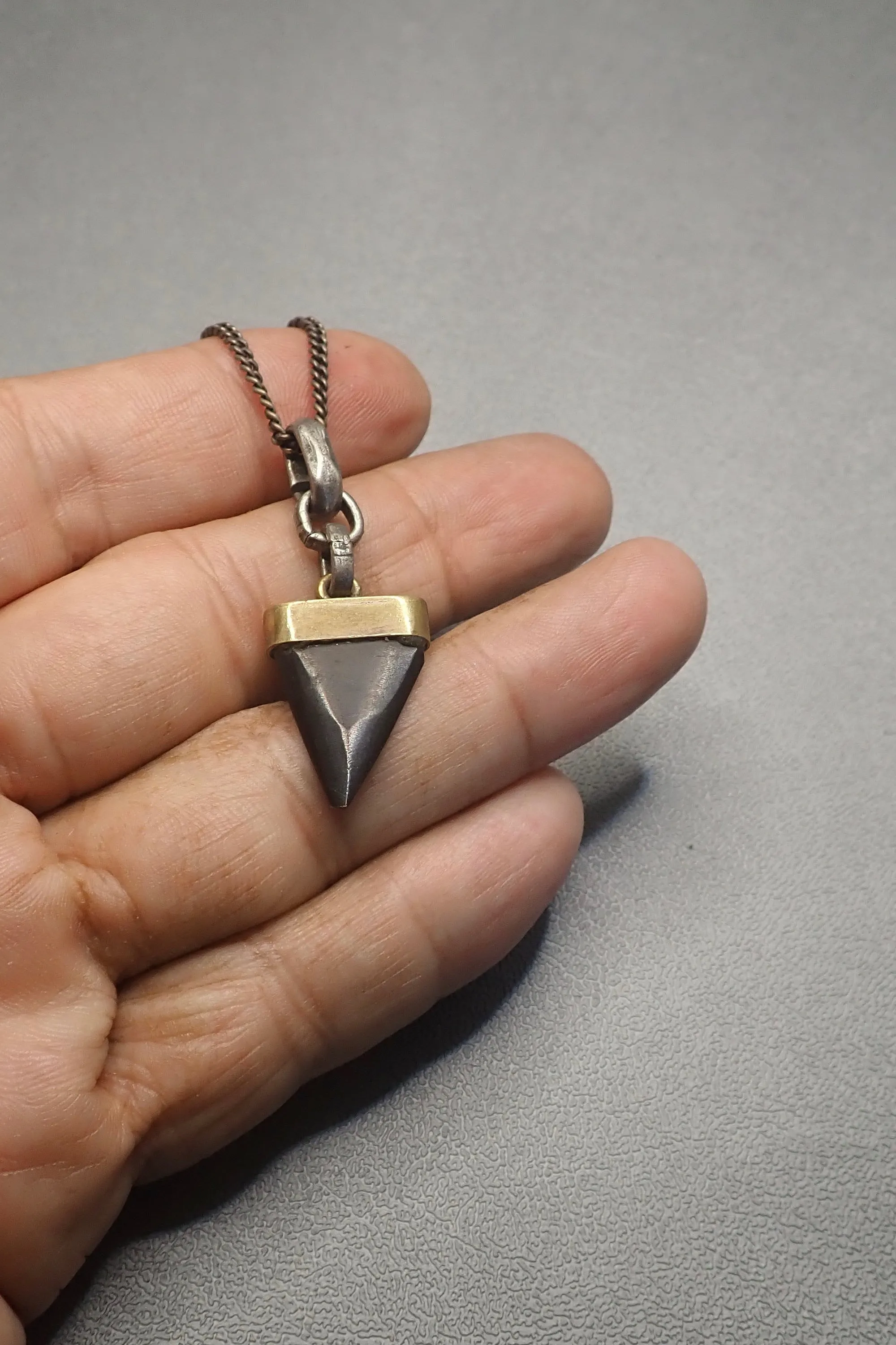 BLACK HORN THOOT NECKLACE