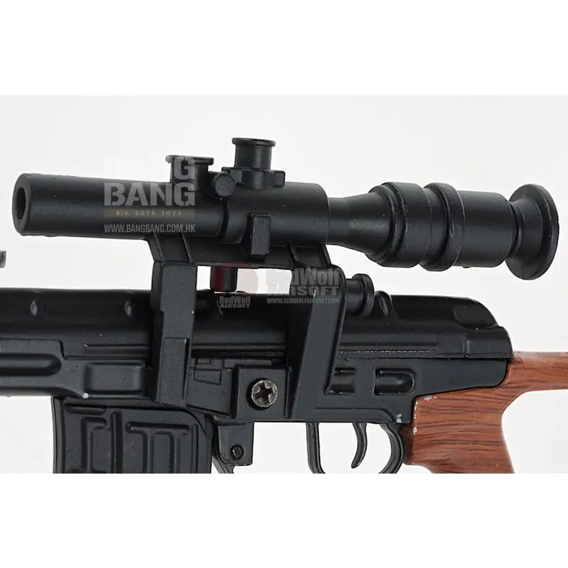 Blackcat Airsoft Mini Model Gun SVD - Wooden