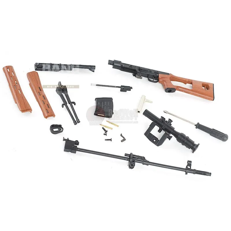 Blackcat Airsoft Mini Model Gun SVD - Wooden