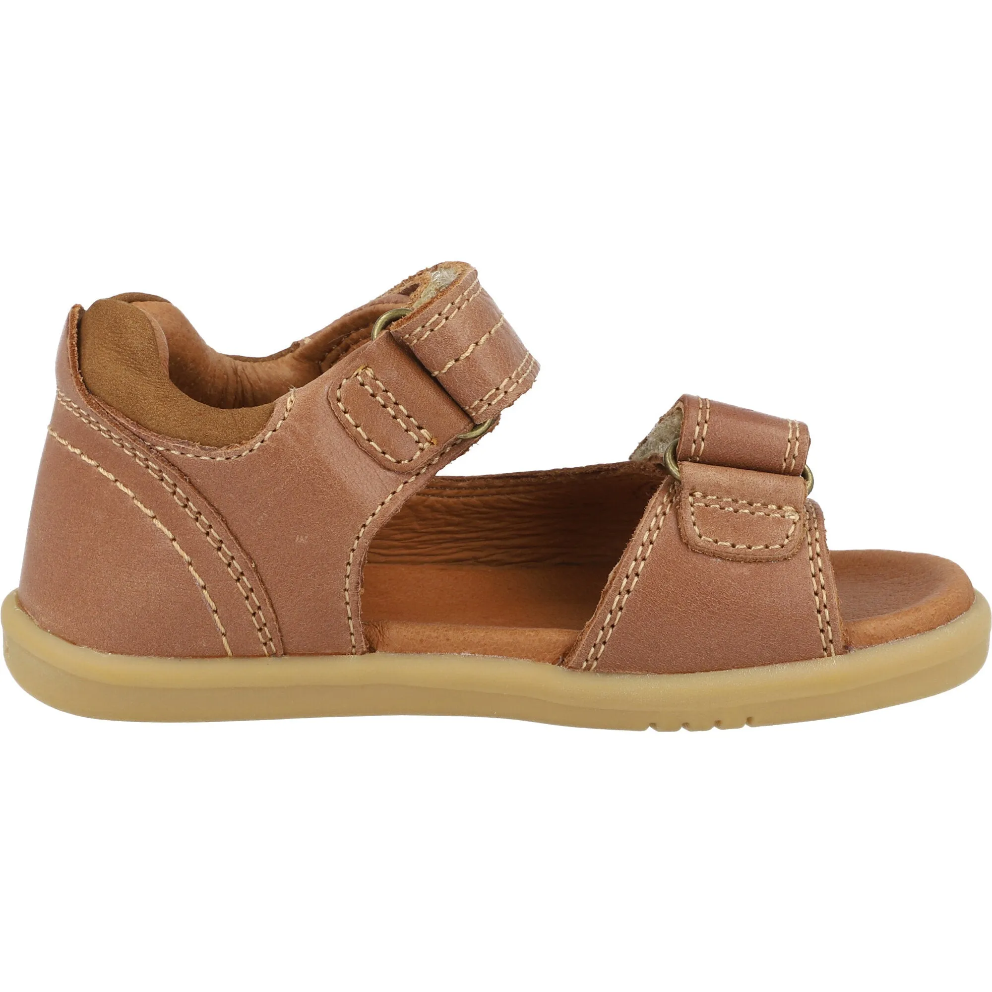 Bobux Driftwood Caramel Open-Toe Sandals