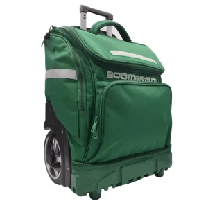 Boomerang Hardbody Big Wheel Trolley Bag Green