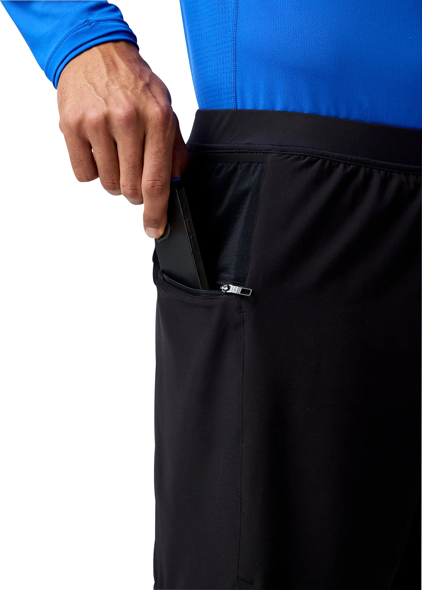 Brooks 7 Inch Journey 2 In 1 Mens Running Shorts - Black