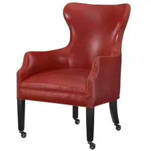 Cassandra Leather Game Chair