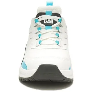 CAT Women's Streamline Runner CCT Original Work Shoe - White/Blue - P91600