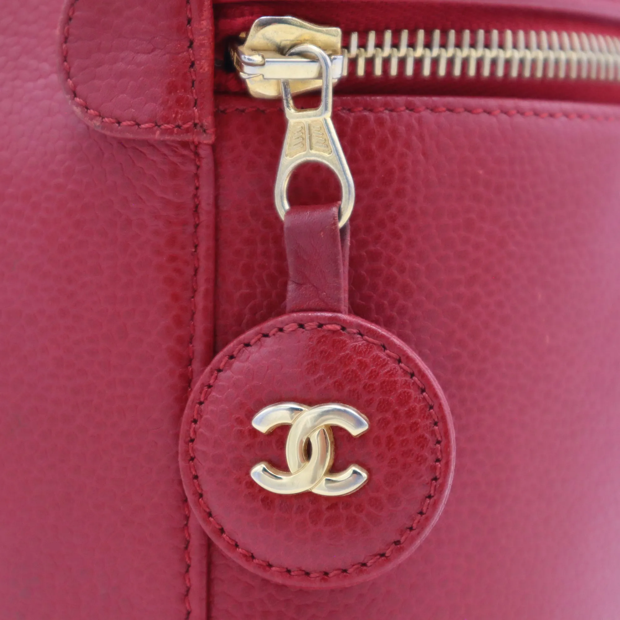 Chanel Caviarskin Vanity Cosmetic Case