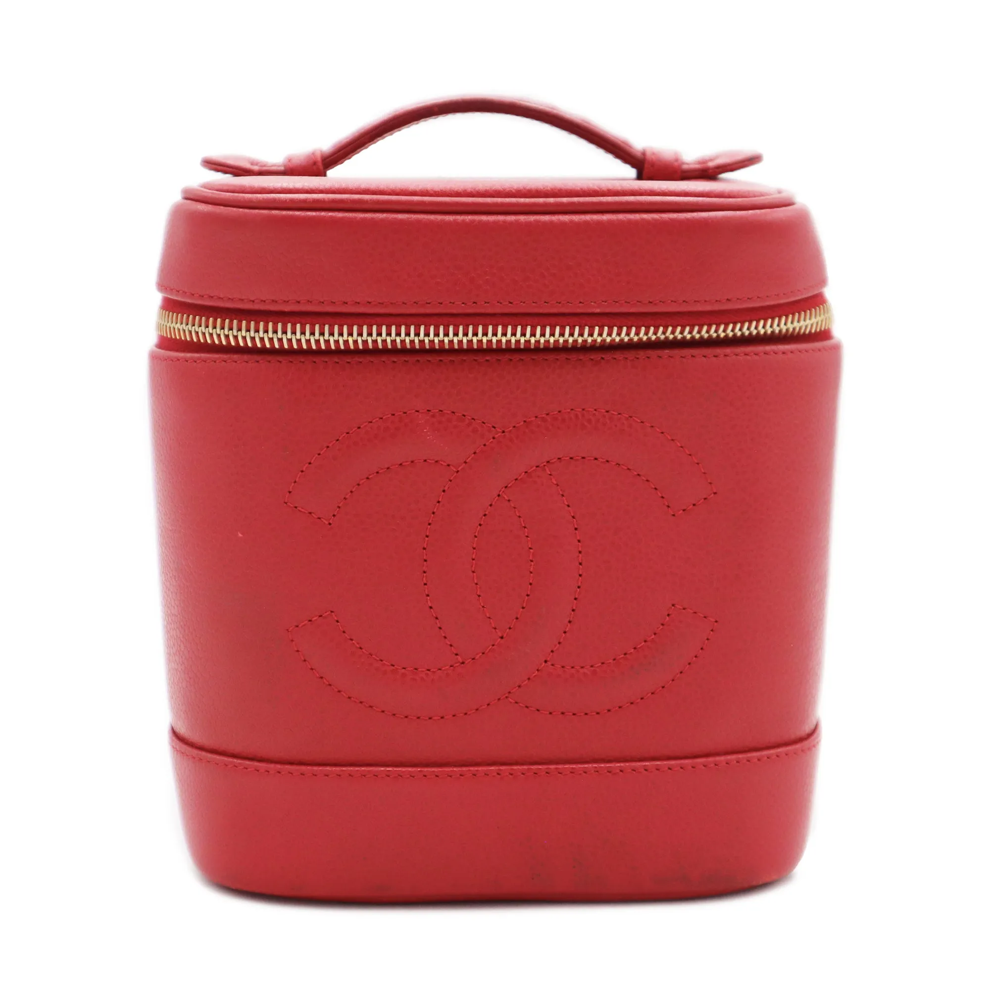 Chanel Caviarskin Vanity Cosmetic Case