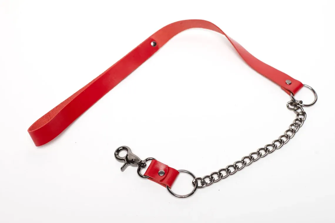 Choker "Taeda" & leash  & handcuffs