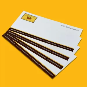 Compliment slips