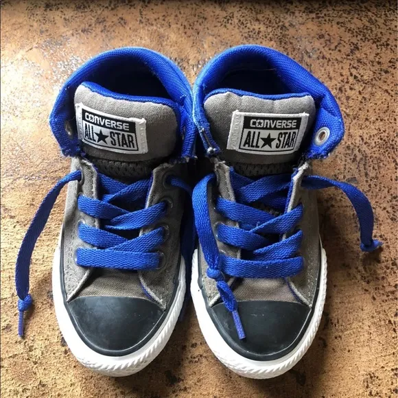 Converse &amp; Zara boys lot of 2 size 11 sneakers