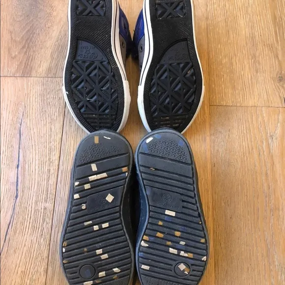 Converse &amp; Zara boys lot of 2 size 11 sneakers