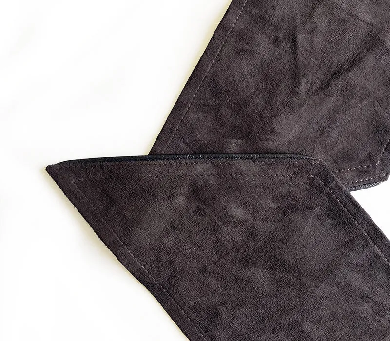 Cora Goatskin Suede Leather Belt