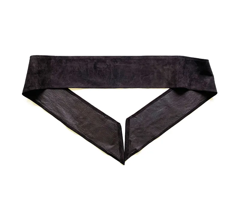 Cora Goatskin Suede Leather Belt