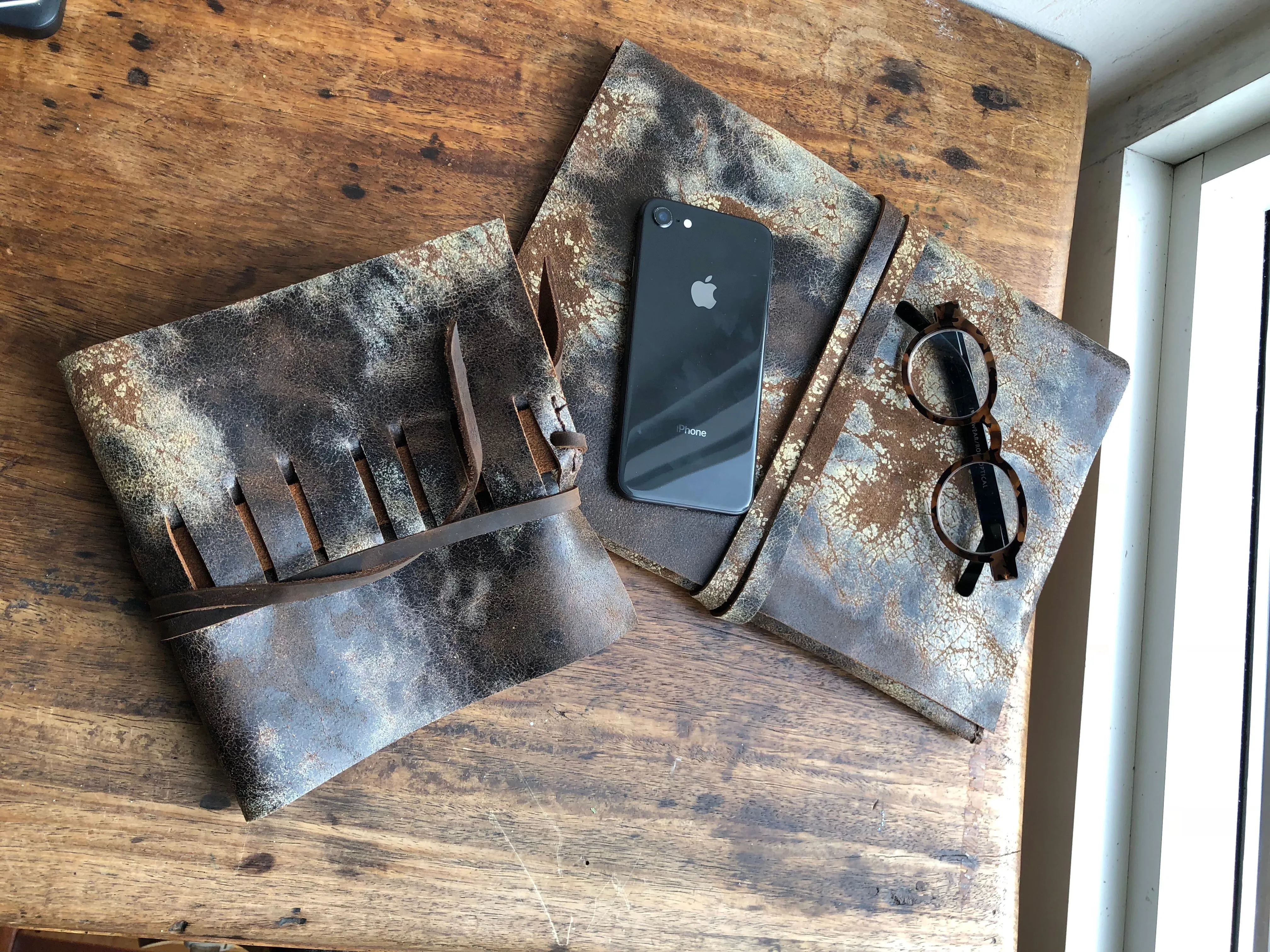 Cord Case / Leather Travel Cord Holder / Travel Cable Organizer / Cord organizer