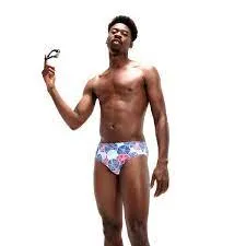 COSTUME SPEEDO UOMO SLIP NUOTO PISCINA MULTICOLOR