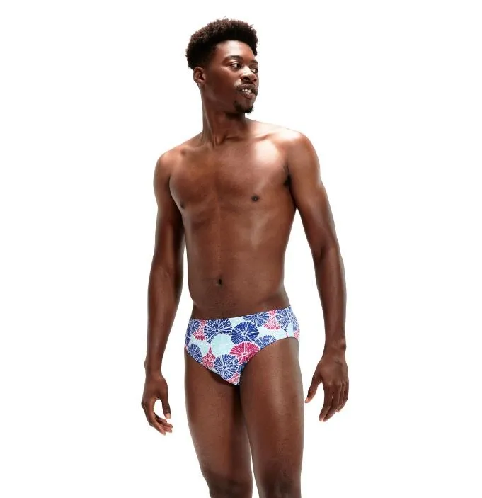 COSTUME SPEEDO UOMO SLIP NUOTO PISCINA MULTICOLOR