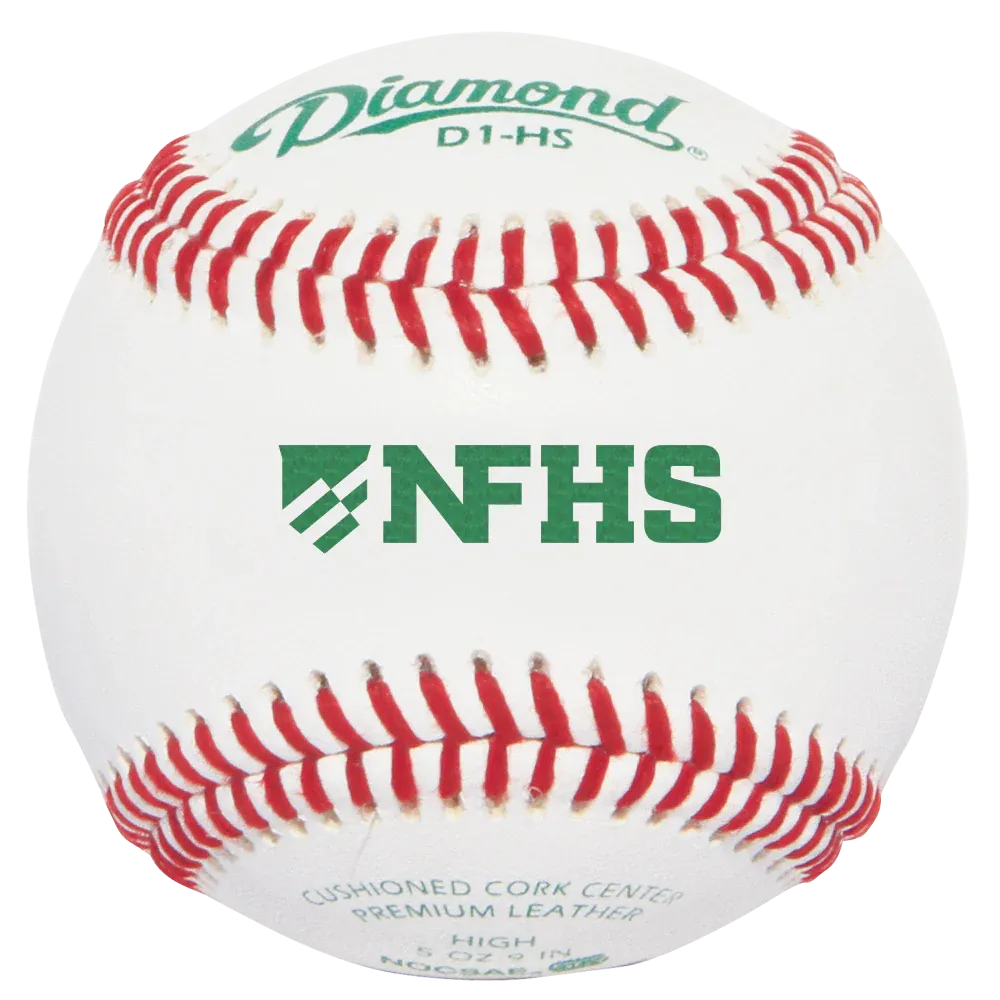 Diamond D1 NFHS NOCSAE Baseballs: D1-HS