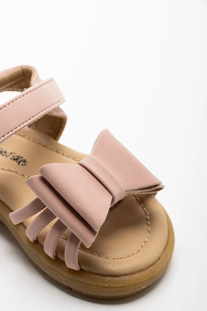 Double Bow Sandal Pink