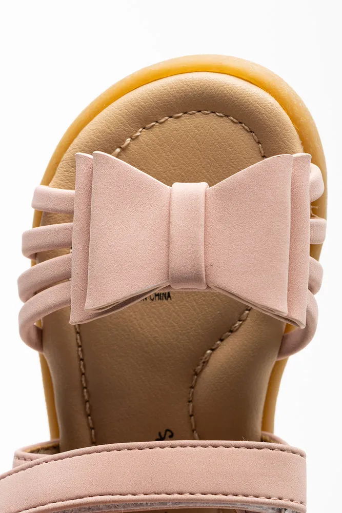 Double Bow Sandal Pink
