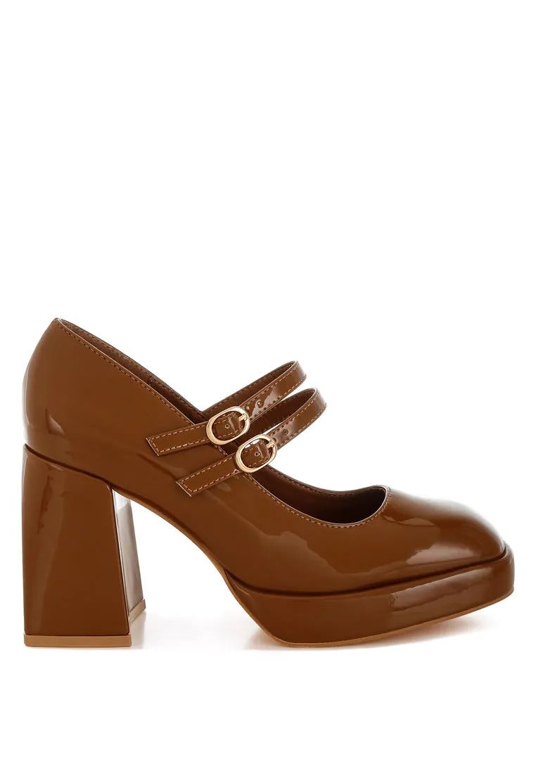 Double Strap Mary Jane Sandals By RUW