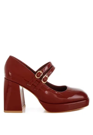 Double Strap Mary Jane Sandals By RUW