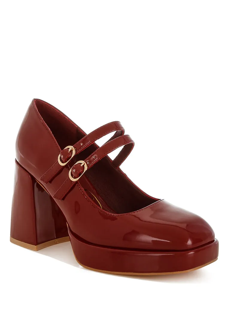 Double Strap Mary Jane Sandals By RUW