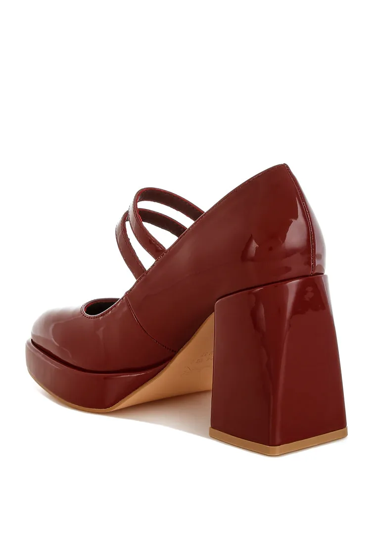 Double Strap Mary Jane Sandals By RUW